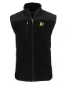 Athletics Cutter & Buck Cascade Eco Sherpa Mens Big and Tall Fleece Vest Black Mannequin Thumbnail Image