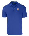 New York Mets Cutter & Buck Forge Eco Stretch Recycled Mens Big & Tall Polo Tour Blue Mannequin Thumbnail Image