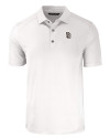 San Diego Padres Cutter & Buck Forge Eco Stretch Recycled Mens Big & Tall Polo White Mannequin Thumbnail Image