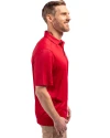 New York Mets Stars & Stripes Cutter & Buck Forge Eco Stretch Recycled Mens Polo Cardinal Red Side Thumbnail Image