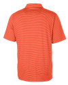 Idaho State Bengals College Vault Cutter & Buck Forge Pencil Stripe Stretch Mens Polo College Orange Mannequin Back Thumbnail Image