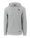 Nebraska Cornhuskers College Vault Cutter & Buck Roam Epic Versatility Half Zip Recycled Mens Hooded Pullover Solitare Mannequin Thumbnail Image