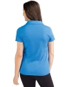 Los Angeles Dodgers Cooperstown Cutter & Buck Daybreak Eco Recycled Womens V-neck Polo Digital Back Thumbnail Image
