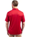 Arizona Cardinals Americana Cutter & Buck Forge Eco Stretch Recycled Mens Polo Cardinal Red Back Thumbnail Image