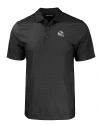 Arizona Cardinals NFL Helmet Cutter & Buck Pike Eco Tonal Geo Print Stretch Recycled Mens Big & Tall Polo Black Mannequin Thumbnail Image