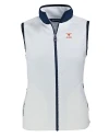 View image 13: Texas Longhorns Alumni Cutter & Buck Cascade Epic Comfort Recycled Sherpa Fleece Womens Full Zip Vest Shell/Navy Blue Mannequin
