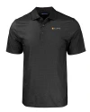 Tennessee Volunteers Alumni Cutter & Buck Pike Eco Tonal Geo Print Stretch Recycled Mens Big & Tall Polo Black Mannequin Thumbnail Image