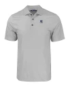 Penn State Nittany Lions Alumni Cutter & Buck Pike Eco Tonal Geo Print Stretch Recycled Mens Big & Tall Polo Elemental Grey Mannequin Thumbnail Image
