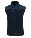 Penn State Nittany Lions Alumni Cutter & Buck Cascade Eco Sherpa Mens Big and Tall Fleece Vest Navy Blue Mannequin Thumbnail Image