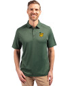 Baylor Sailor Bear College Vault Cutter & Buck Forge Eco Stretch Recycled Mens Big & Tall Polo Dark Hunter Heather Front Thumbnail Image