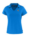 Detroit Lions NFL Helmet Cutter & Buck Daybreak Eco Recycled Womens V-neck Polo Digital Mannequin Thumbnail Image