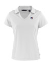 View image 7: Tampa Bay Buccaneers Americana Cutter & Buck Daybreak Recycled Womens V-Neck Polo White Mannequin