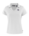 View image 7: Baltimore Ravens Americana Cutter & Buck Daybreak Recycled Womens V-Neck Polo White Mannequin
