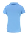North Carolina Tar Heels Alumni Cutter & Buck Daybreak Eco Recycled Womens V-neck Polo Atlas Light Blue Mannequin Back Thumbnail Image