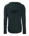 Carolina Panthers Americana Cutter & Buck Daybreak Eco Recycled Womens Full Zip Hoodie Navy Blue Mannequin Back Thumbnail Image
