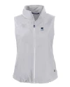 Penn State Nittany Lions Alumni Cutter & Buck Charter Eco Recycled Full-Zip Womens Vest Polished Medium Gray Mannequin Thumbnail Image