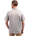 UCF Knights College Vault Cutter & Buck Forge Eco Stretch Recycled Mens Polo Polished Medium Gray Back Thumbnail Image