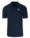 New England Patriots NFL Helmet Cutter & Buck Forge Eco Stretch Recycled Mens Polo Navy Blue Mannequin Thumbnail Image
