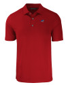 Carolina Panthers Americana Cutter & Buck Forge Eco Stretch Recycled Mens Polo Cardinal Red Mannequin Thumbnail Image