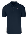 Carolina Panthers Americana Cutter & Buck Forge Eco Stretch Recycled Mens Polo Navy Blue Mannequin Thumbnail Image