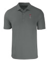 Texas Tech Red Raiders Alumni Cutter & Buck Forge Eco Stretch Recycled Mens Polo Elemental Grey Mannequin Thumbnail Image