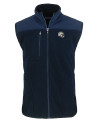 Los Angeles Chargers NFL Helmet Cutter & Buck Cascade Eco Fleece Mens Vest Navy Blue Mannequin Thumbnail Image