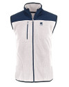 Penn State Nittany Lions Alumni Cutter & Buck Cascade Eco Fleece Mens Vest Shell/Navy Blue Mannequin Thumbnail Image