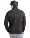Bradley Braves Cutter & Buck Roam Epic Versatility Recycled Full Zip Mens Jacket Black Back Thumbnail Image