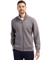 Butler Bulldogs Cutter & Buck Roam Epic Versatility Recycled Full Zip Mens Jacket Elemental Grey Front Thumbnail Image