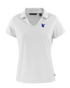 Embry-Riddle Eagles Cutter & Buck Daybreak Eco Recycled Womens V-neck Polo White Mannequin Thumbnail Image