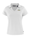 Florida A&M Rattlers Cutter & Buck Daybreak Eco Recycled Womens V-neck Polo White Mannequin Thumbnail Image