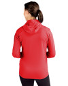 Eastern Washington Eagles Cutter & Buck Daybreak Eco Recycled Womens Full Zip Hoodie Red Back Thumbnail Image