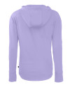View image 7: East Carolina Pirates Cutter & Buck Daybreak Recycled Womens Hooded Full Zip Hyacinth Mannequin Back