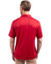 Dayton Flyers Cutter & Buck Forge Eco Stretch Recycled Mens Polo Cardinal Red Back Thumbnail Image