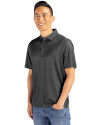 East Carolina Pirates Cutter & Buck Pike Eco Pebble Print Stretch Recycled Mens Polo Black Side Thumbnail Image