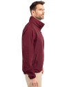 Harvard Crimson Cutter & Buck Charter Eco Recycled Mens Full-Zip Jacket Bordeaux Side Thumbnail Image