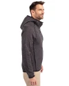 Drexel Dragons Cutter & Buck Mainsail Full Zip Hooded Mens Jacket Charcoal Heather Side Thumbnail Image