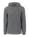 Texas Rio Grande Valley Vaqueros Cutter & Buck Roam Epic Versatility Half Zip Recycled Mens Hooded Pullover Elemental Grey Mannequin Thumbnail Image