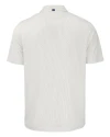 Texas Rio Grande Valley Vaqueros Cutter & Buck Pike Eco Symmetry Print Stretch Recycled Mens Polo White/Polished Mannequin Back Thumbnail Image