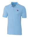 Tennessee Titans Cutter & Buck Advantage Eco Tri-Blend Pique Mens Polo Atlas Light Blue Mannequin Thumbnail Image