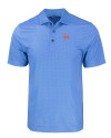 View image 3: Ole Miss Rebels College Vault Cutter & Buck Pike Eco Tonal Geo Print Stretch Recycled Mens Polo Atlas Light Blue Mannequin