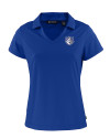 View image 3: Saint Louis Billikens Cutter & Buck Daybreak Recycled Womens V-Neck Polo Tour Blue Mannequin