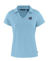 Old Dominion Monarchs College Vault - Cutter & Buck Daybreak Eco Recycled Womens V-neck Polo Atlas Light Blue Mannequin Thumbnail Image
