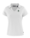 Portland State Vikings College Vault Cutter & Buck Daybreak Eco Recycled Womens V-neck Polo White Mannequin Thumbnail Image