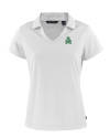 Marshall Thundering Herd College Vault Cutter & Buck Daybreak Eco Recycled Womens V-neck Polo White Mannequin Thumbnail Image