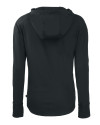 Winston-Salem State Rams Cutter & Buck Daybreak Eco Recycled Womens Full Zip Hoodie Black Mannequin Back Thumbnail Image
