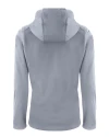 Utah Utes Cutter & Buck Evoke Softshell Recycled Full Zip Womens Jacket CONCRETE Mannequin Back Thumbnail Image
