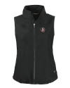 Florida State Seminoles Cutter & Buck Charter Eco Recycled Full-Zip Womens Vest Black Mannequin Thumbnail Image