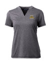 North Carolina A&T Aggies Cutter & Buck Forge Eco Heathered Stretch Womens Blade Top Charcoal Heather Mannequin Thumbnail Image