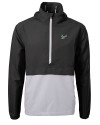 South Florida Bulls Cutter & Buck Charter Eco Recycled Mens Anorak Jacket Black/Polished Mannequin Thumbnail Image